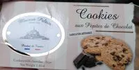 Mängden socker i Cookie au pépites de chocolat