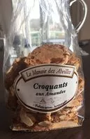 Mängden socker i 125G Croquants Amandes Le Manoir