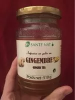 Mängden socker i Infusion en gelée Au Gingembre