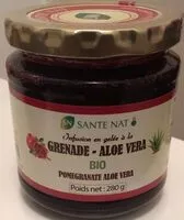Mängden socker i Infusion en gelée Grenade - Aloe vera