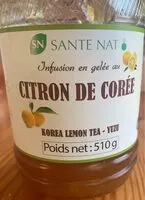 Mängden socker i Citron de corée