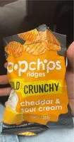 Mängden socker i Popchips ridges