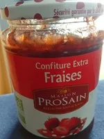 Mängden socker i Confiture extra fraises
