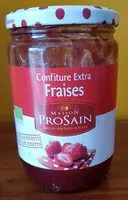 Mängden socker i Confiture extra fraise