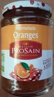 Mängden socker i Marmelade Orange Amère