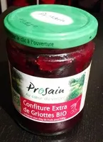 Mängden socker i Confiture extra de Griotte BIO