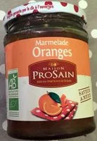 Mängden socker i Marmelade Oranges Saveur amère