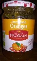 Mängden socker i Marmelade oranges