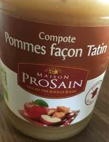 Mängden socker i Compote Pommes façon Tatin