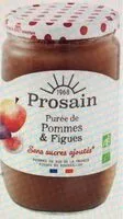 Mängden socker i Purée Pommes Figues