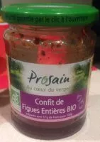 Mängden socker i Confit de figues entières bio