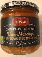 Mängden socker i Veau marengo