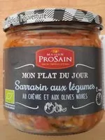 Mängden socker i Sarrasin aux légumes - au chêvre et aux olives noires