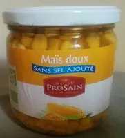 Mängden socker i Mais Doux En Grains Sans Sel Ajoute