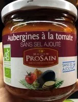 Mängden socker i Aubergines à la tomate sans sel ajouté