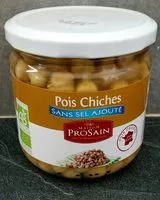 Mängden socker i Pois chiches sans sel ajouté