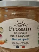 Mängden socker i Couscous aux 7 légumes sans sel ajouté