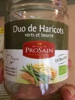 Mängden socker i Duo Haricot Vert / Beurre