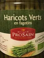 Mängden socker i Haricots verts extra-fins en fagotins