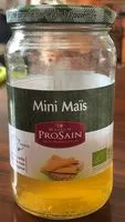 Mängden socker i Mini maïs