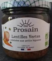 Mängden socker i Lentilles Vertes Bio Cuisinées aux Petits Légumes