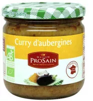 Mängden socker i Curry jaune aux aubergines et lait de coco