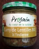 Mängden socker i Curry de Lentilles