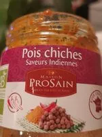 Mängden socker i Pois chiches - Saveurs Indiennes