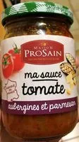 Mängden socker i Ma sauce tomate aubergines et parmesan