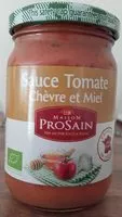 Mängden socker i Sauce tomate Chèvre et Miel