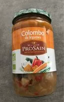 Mängden socker i Colombo de Légumes