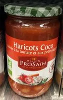 Mängden socker i Haricots Coco Cuisines Tomates