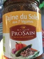 Mängden socker i Tajine du soleil aux 7 légumes