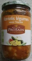 Mängden socker i Ravioli Légumes sauce Toscane