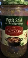Mängden socker i Petit Salé aux lentilles vertes