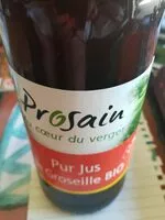 Mängden socker i Pur jus de groseille bio