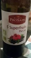 Mängden socker i Pur jus 5 superfruits