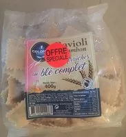 Mängden socker i Ravioli jambon au ble complet
