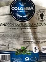 Mängden socker i Gnocchi saveurs du maquis
