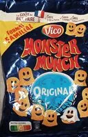 Mängden socker i Monster munch