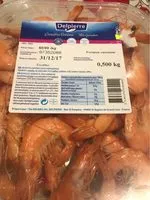 Mängden socker i Crevettes Entières Roses Cuites