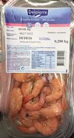 Mängden socker i Crevettes entières