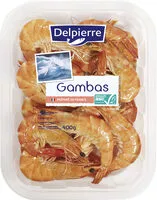 Mängden socker i Gambas cuites 30/40 400 g