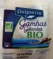 Mängden socker i Gambas géantes bio