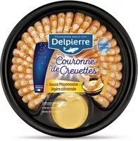 Mängden socker i Couronne de crevettes sauce mayonnaise légère citronnée