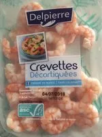 Mängden socker i Crevettes décortiquées