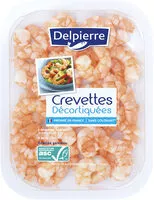 Mängden socker i Crevettes Décortiquées