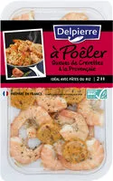Mängden socker i Queues de crevettes à la provençale - à poêler