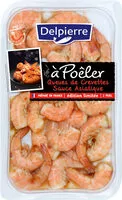 Mängden socker i Queue de crevettes sauce asiatique à poêler