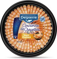 Mängden socker i Couronne de crevettes sauce crustacé 220 g